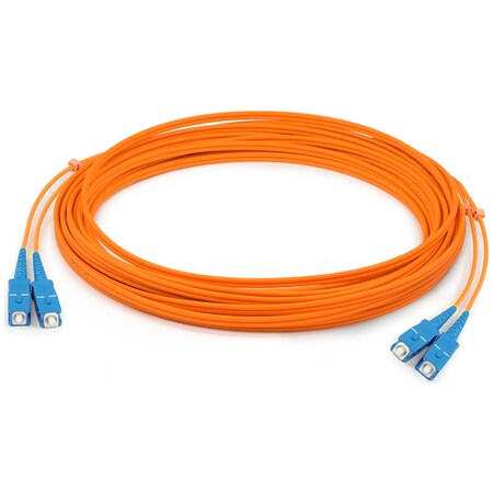 Add-On This Is A 15M Sc (Male) To Sc (Male) Orange Duplex Riser-Rated Fiber ADD-SC-SC-15M6MMF